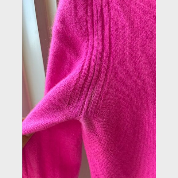 J. Crew Pink Cashmere Mockneck Sweater - Size S - Picture 5 of 8